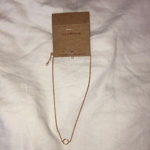 Brandy Melville circle gold necklace